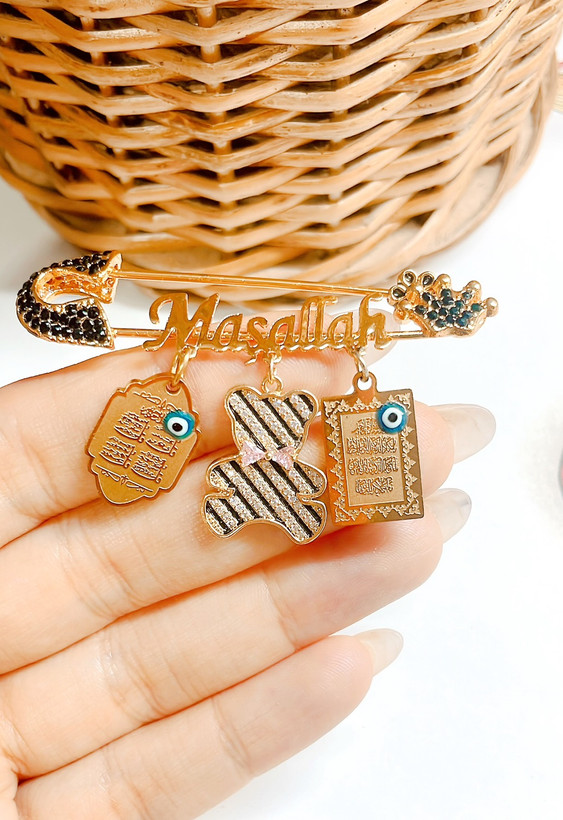 سنجاق کارتیر ماشالله حک اسمی